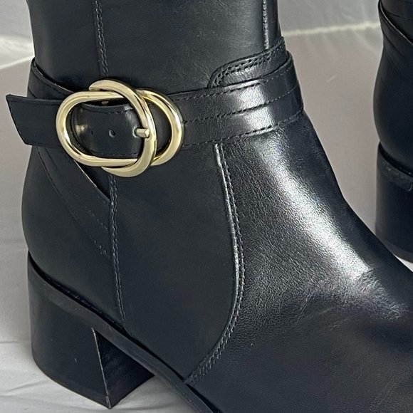 NWOT Marc Fisher Medium Calf Leather Tall Shaft Boots - Picture 5 of 9